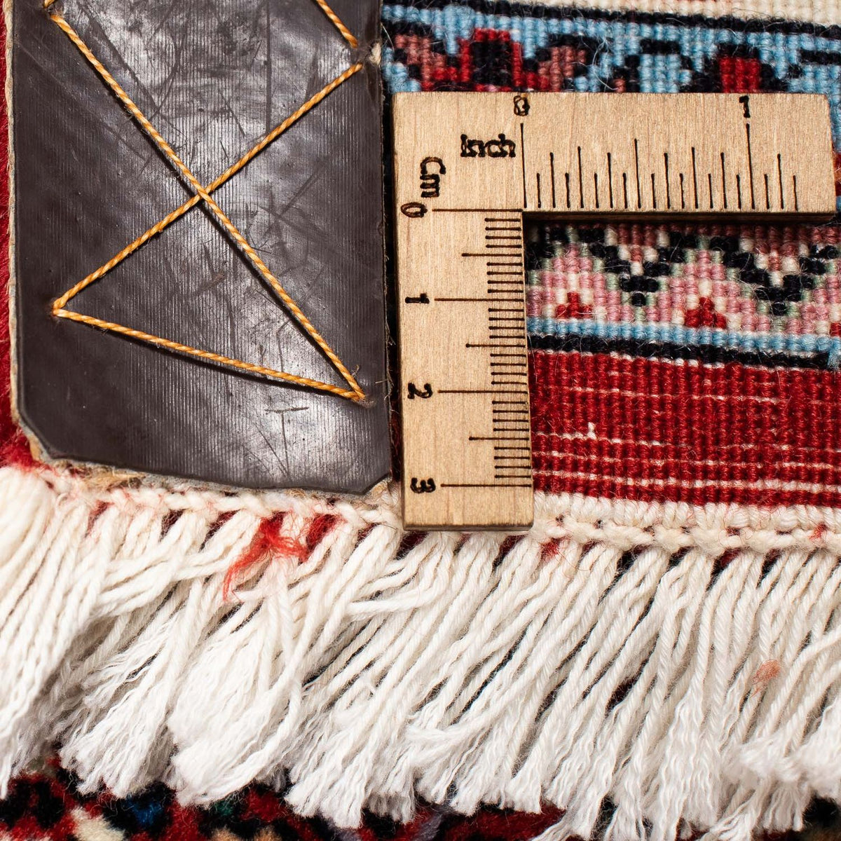 Alfombra persa - Bidjar - 392 x 299 cm - rojo oscuro