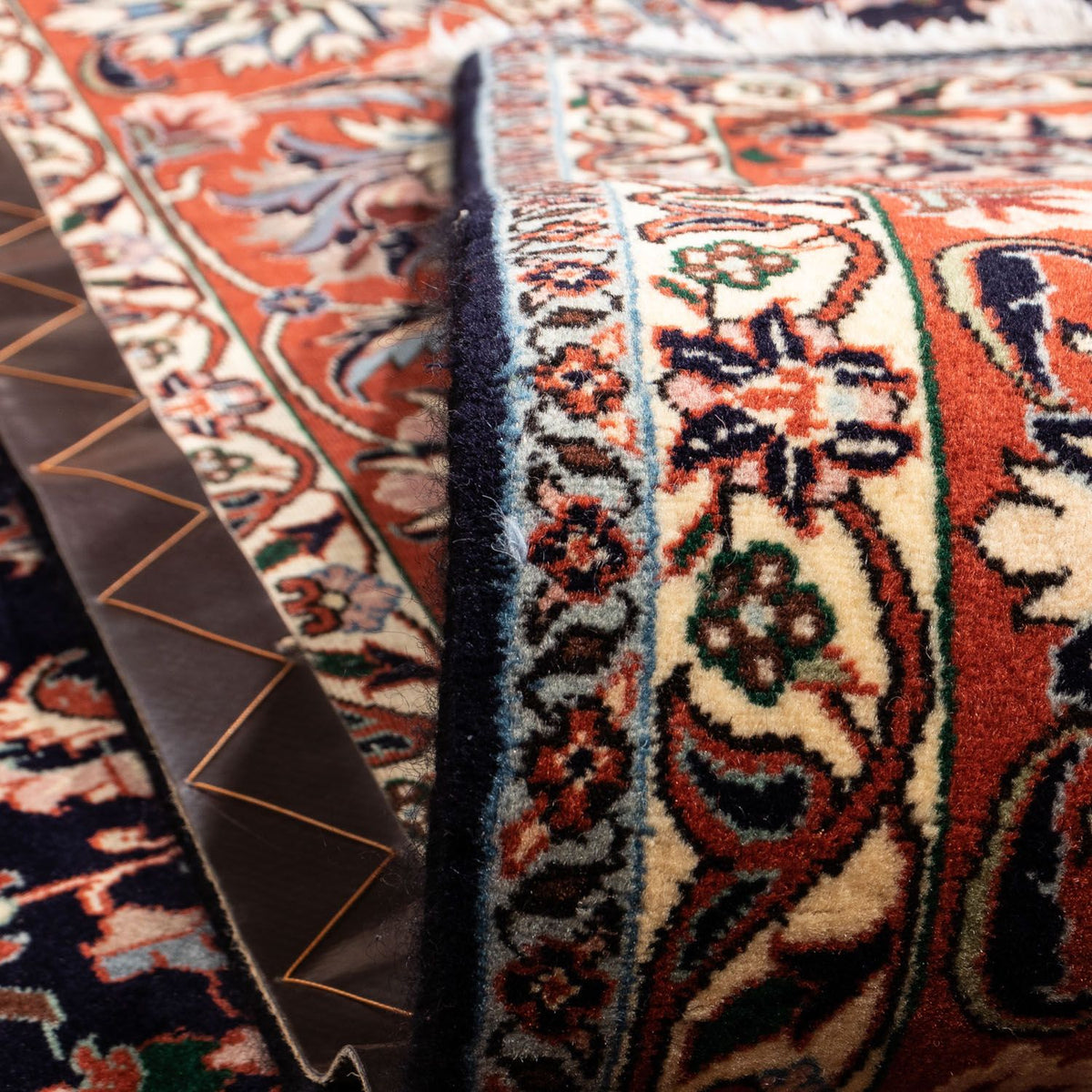 Alfombra persa - Bidjar - 343 x 248 cm - negro