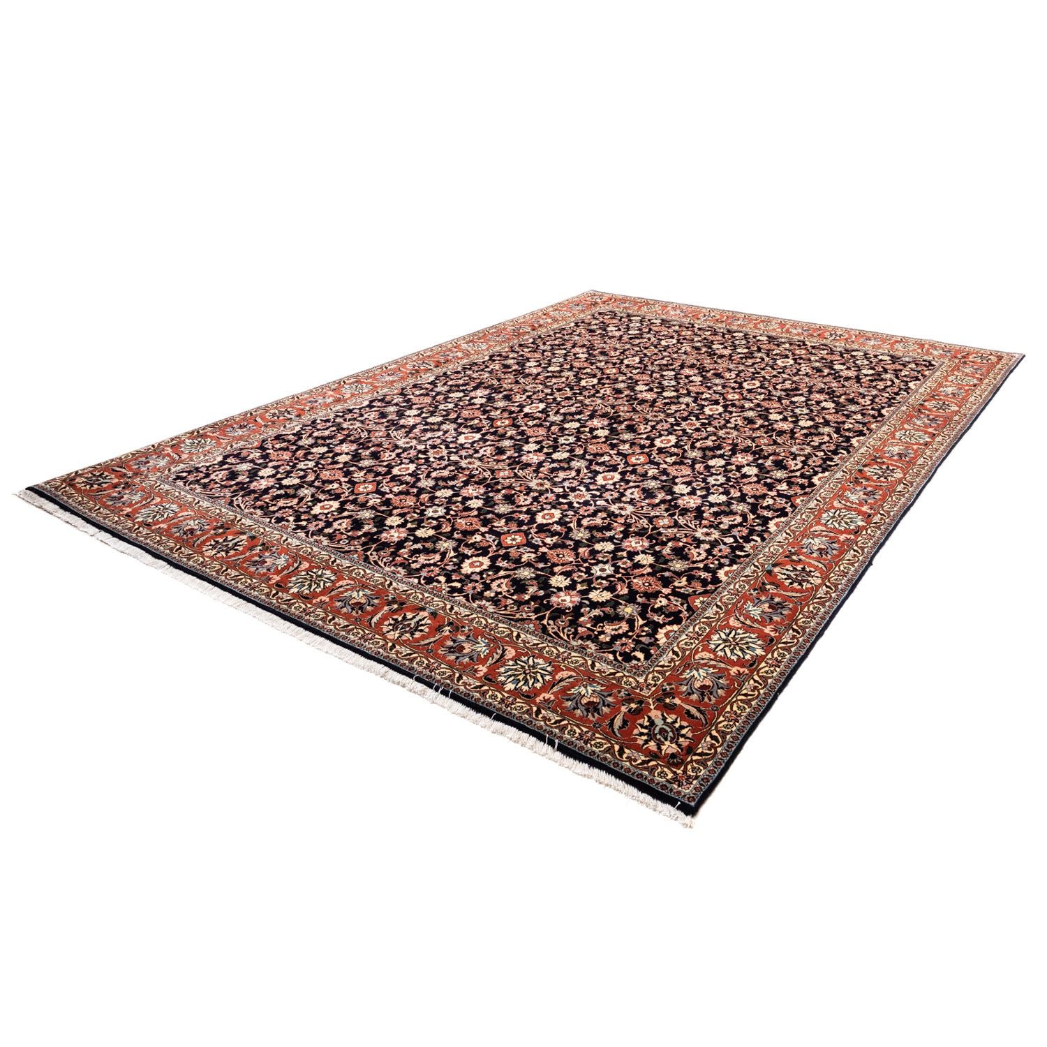 Alfombra persa - Bidjar - 343 x 248 cm - negro