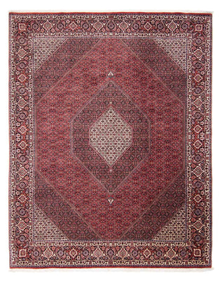 Alfombra persa - Bidjar - 302 x 253 cm - rojo