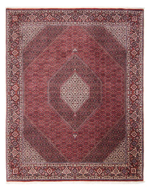 Alfombra persa - Bidjar - 302 x 253 cm - rojo