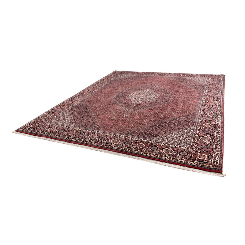 Alfombra persa - Bidjar - 302 x 253 cm - rojo