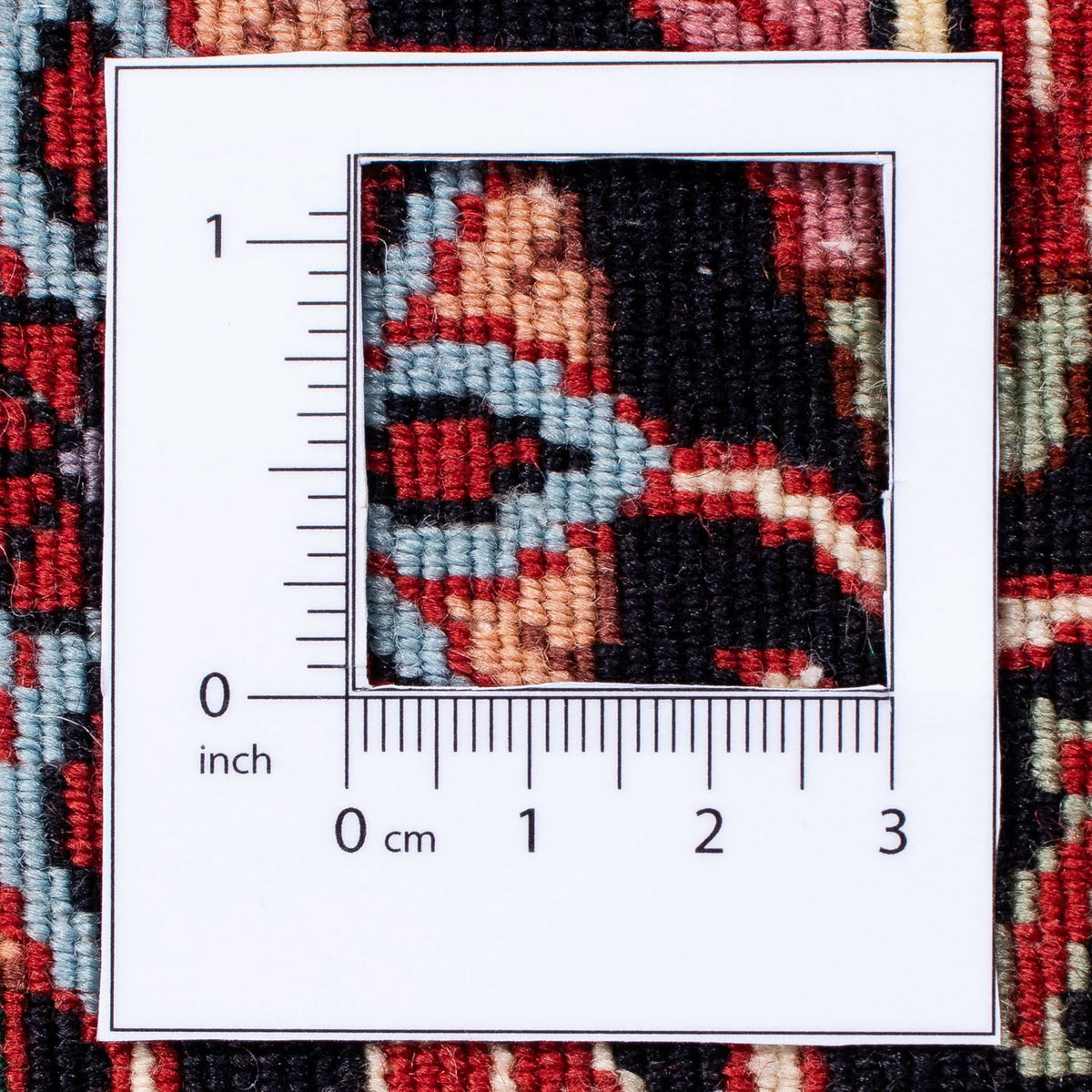 Alfombra persa - Bidjar - 302 x 253 cm - rojo