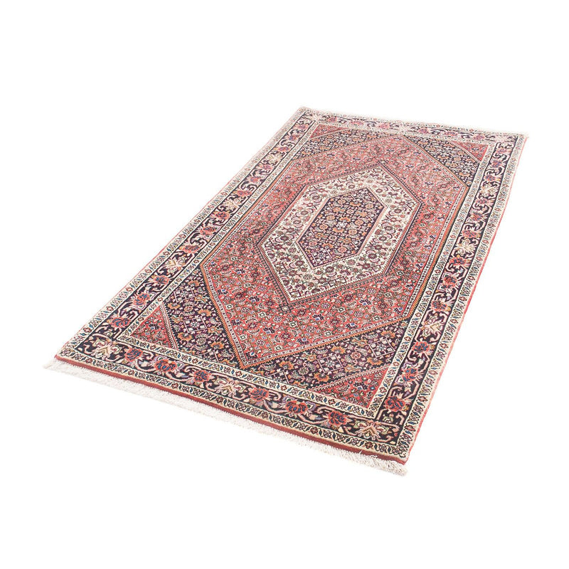 Alfombra persa - Bidjar - 153 x 90 cm - rojo