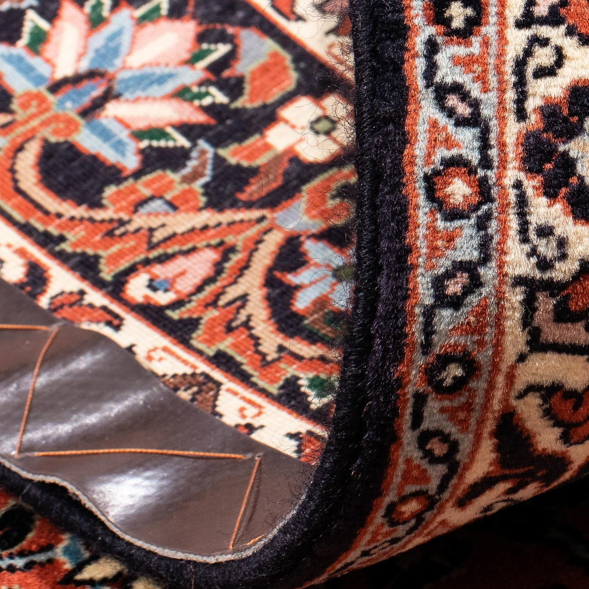 Alfombra persa - Bidjar - 240 x 150 cm - rojo claro