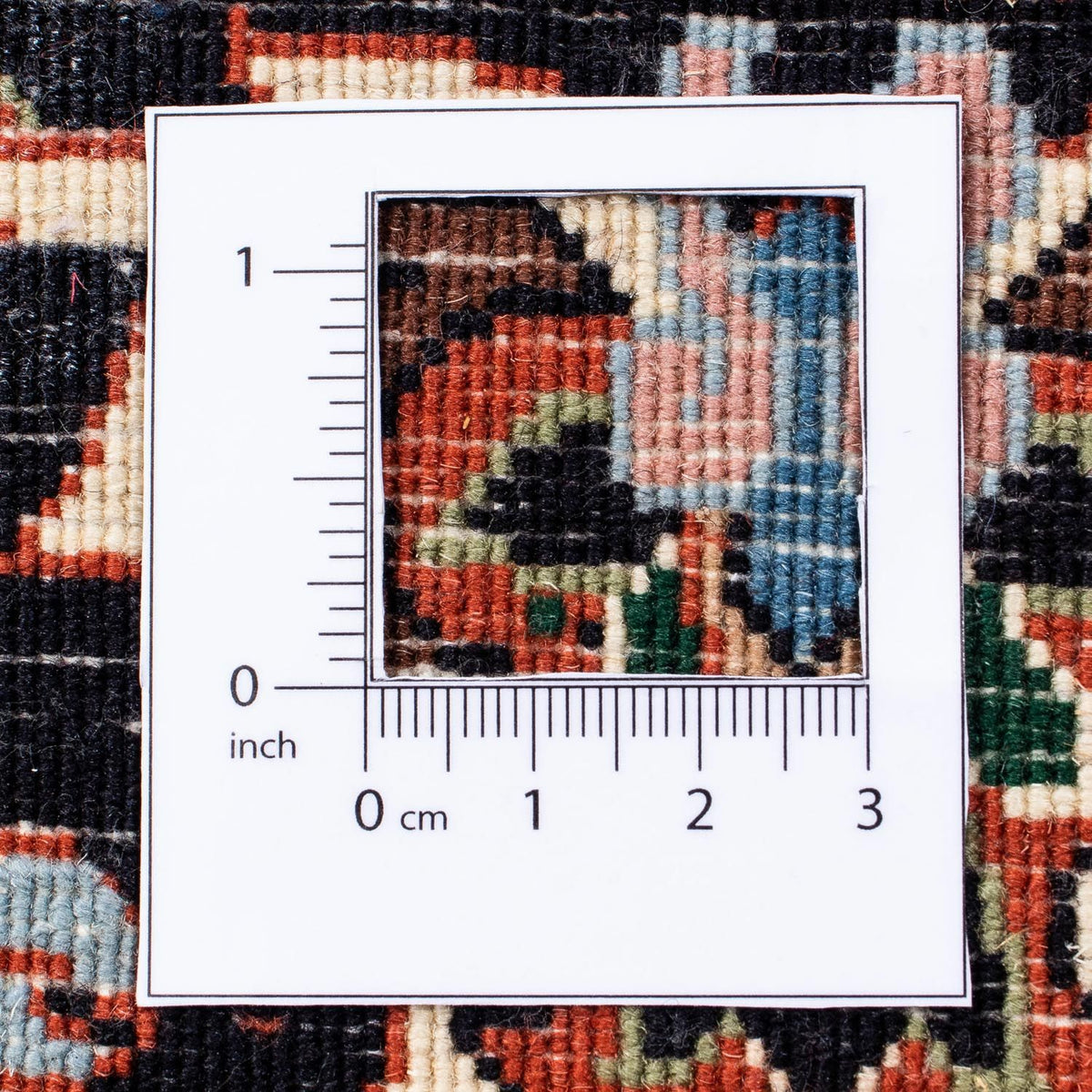 Alfombra persa - Bidjar - 240 x 150 cm - rojo claro