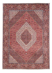 Alfombra persa - Bidjar - 233 x 168 cm - rojo claro