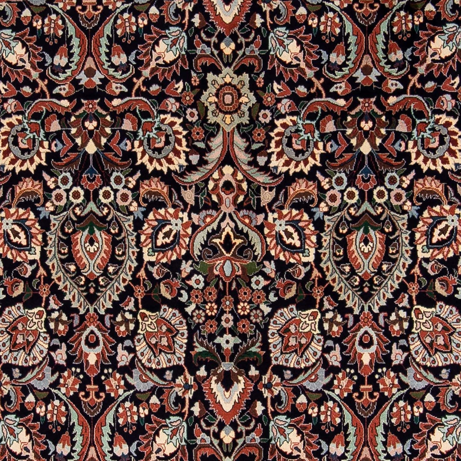 Alfombra persa - Bidjar - 240 x 165 cm - azul oscuro