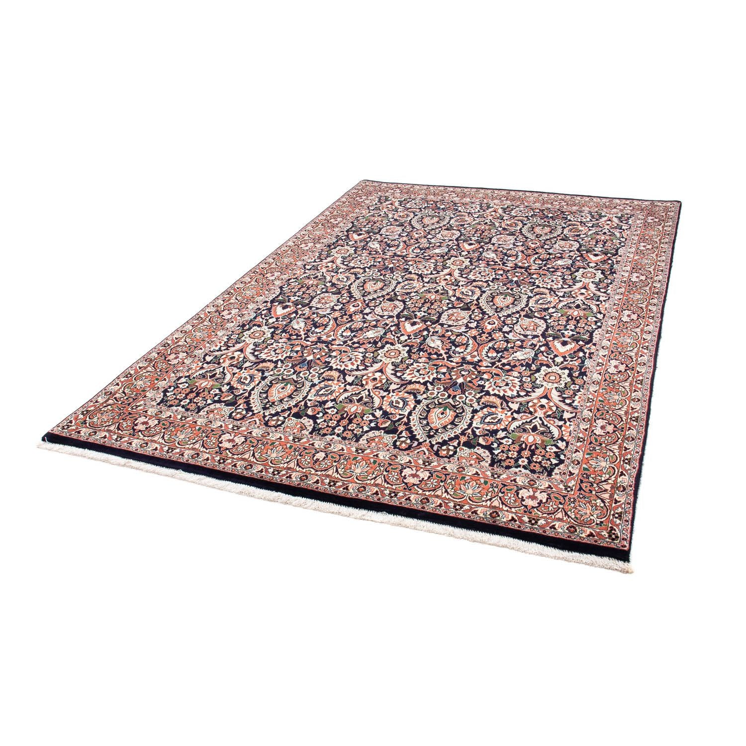 Alfombra persa - Bidjar - 240 x 165 cm - azul oscuro