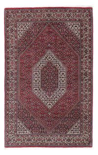 Alfombra persa - Bidjar - 211 x 136 cm - rojo