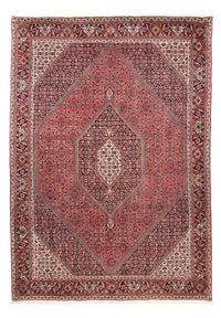 Alfombra persa - Bidjar - 235 x 171 cm - rojo claro