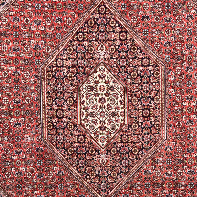 Alfombra persa - Bidjar - 235 x 171 cm - rojo claro