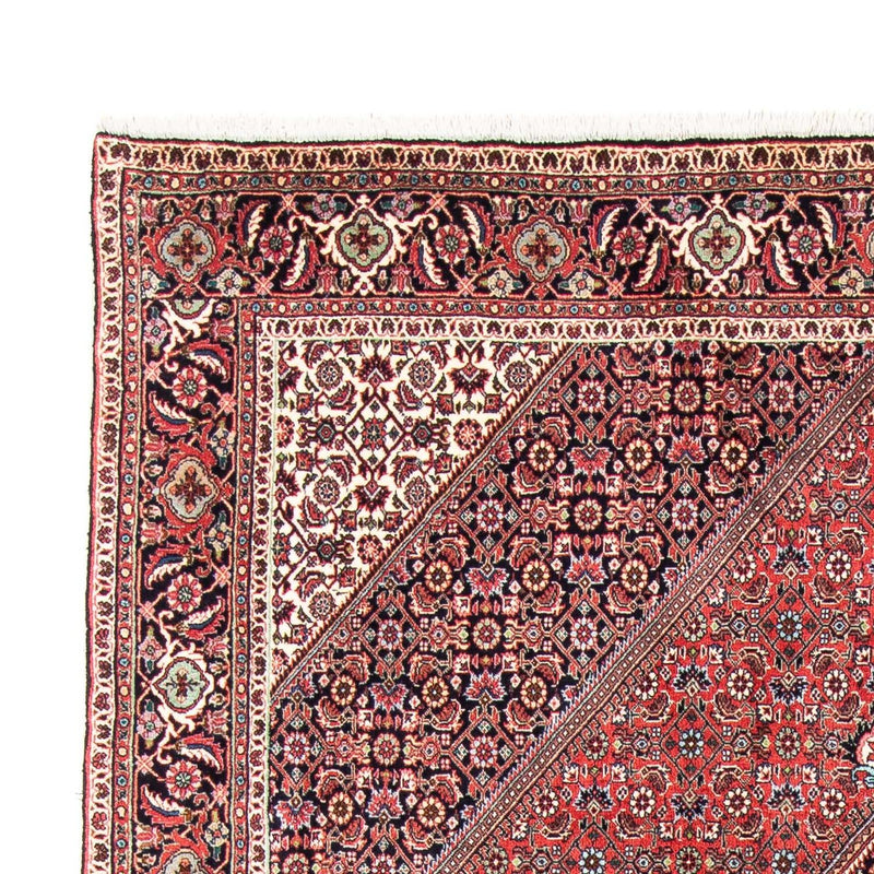 Alfombra persa - Bidjar - 235 x 171 cm - rojo claro