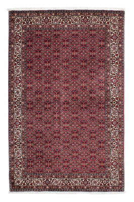Alfombra persa - Bidjar - 214 x 131 cm - rojo