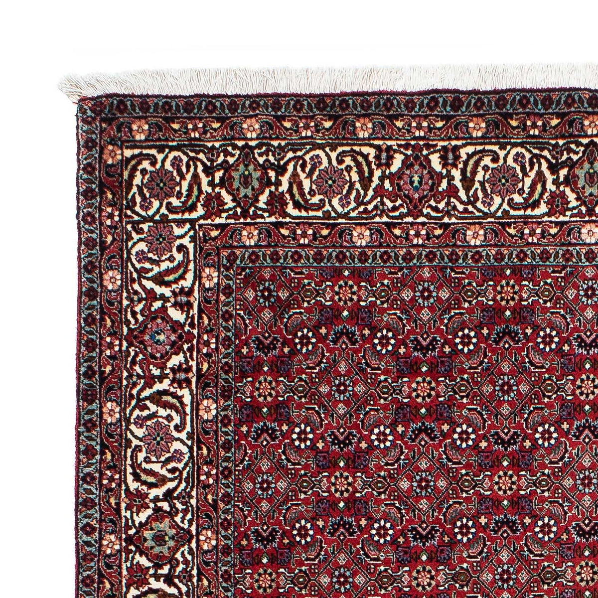 Alfombra persa - Bidjar - 214 x 131 cm - rojo
