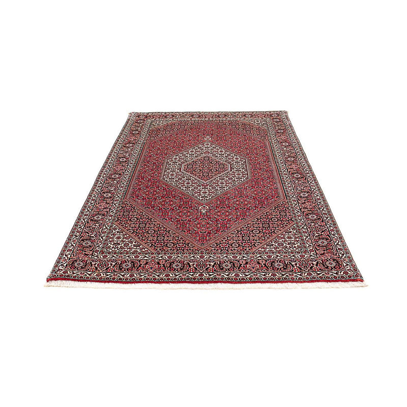 Alfombra persa - Bidjar - 200 x 133 cm - rojo claro