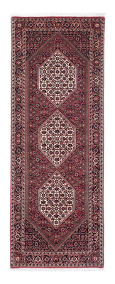 Alfombra de pasillo Alfombra persa - Bidjar - 207 x 75 cm - rojo