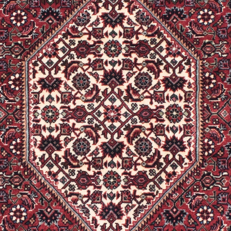 Alfombra de pasillo Alfombra persa - Bidjar - 207 x 75 cm - rojo