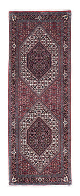 Alfombra de pasillo Alfombra persa - Bidjar - 201 x 74 cm - rojo