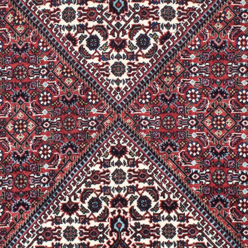 Alfombra de pasillo Alfombra persa - Bidjar - 201 x 74 cm - rojo