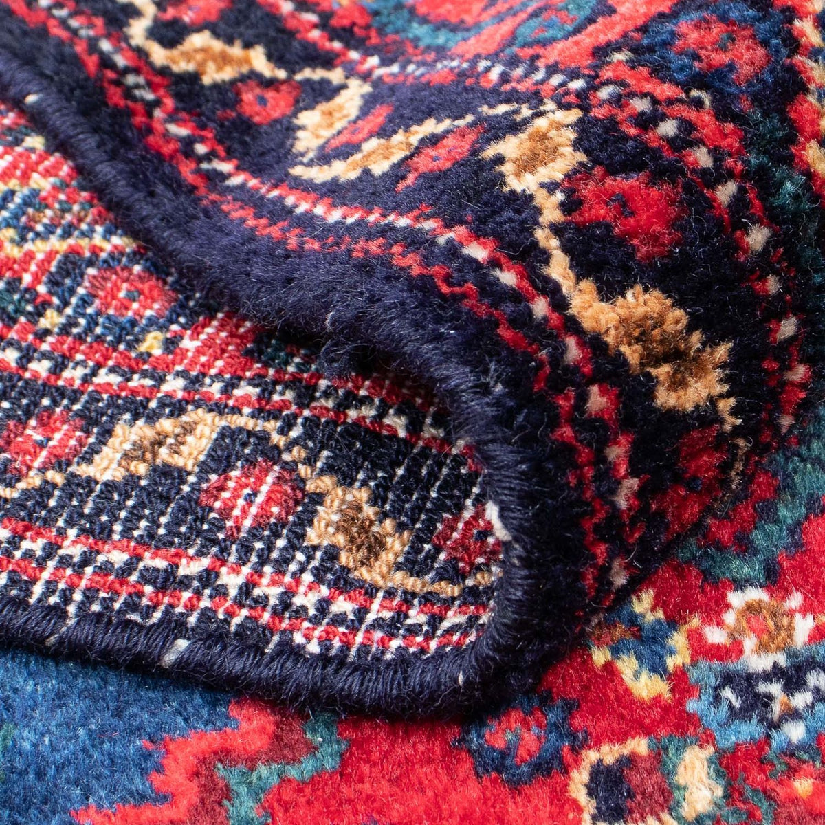 Alfombra de pasillo Alfombra persa - Clásica - 352 x 114 cm - rojo