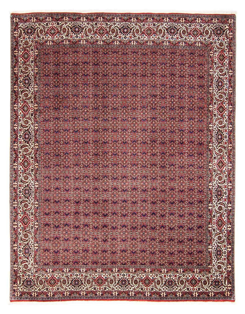 Alfombra persa - Bidjar - 292 x 250 cm - rojo claro