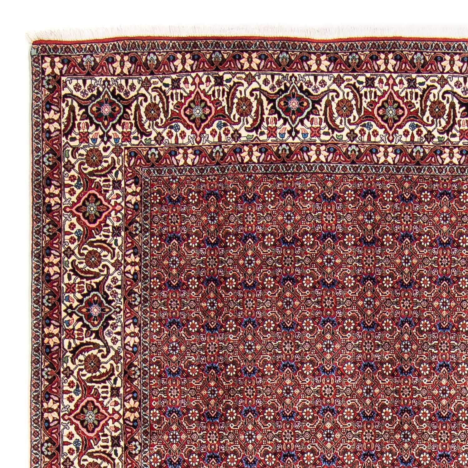 Alfombra persa - Bidjar - 292 x 250 cm - rojo claro