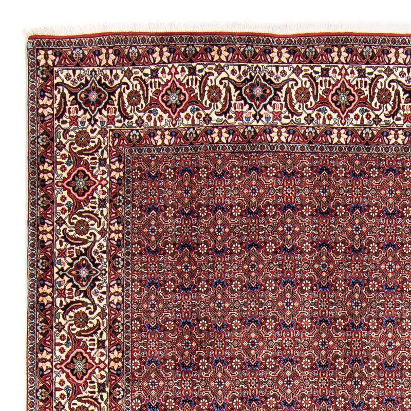 Alfombra persa - Bidjar - 292 x 250 cm - rojo claro