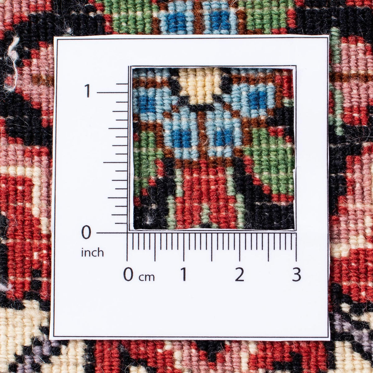 Alfombra persa - Bidjar - 292 x 250 cm - rojo claro