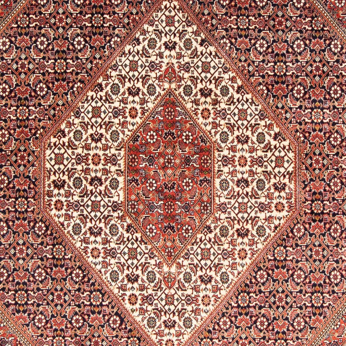 Alfombra persa - Bidjar - 245 x 174 cm - rojo claro