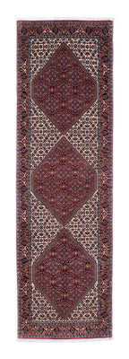 Alfombra de pasillo Alfombra persa - Bidjar - 290 x 83 cm - rojo