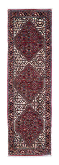 Alfombra de pasillo Alfombra persa - Bidjar - 290 x 83 cm - rojo