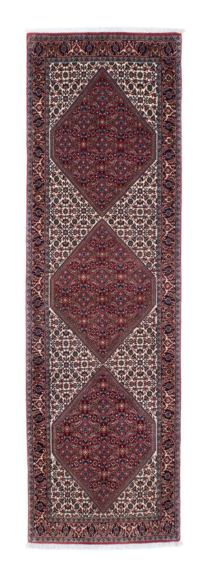 Alfombra de pasillo Alfombra persa - Bidjar - 290 x 83 cm - rojo
