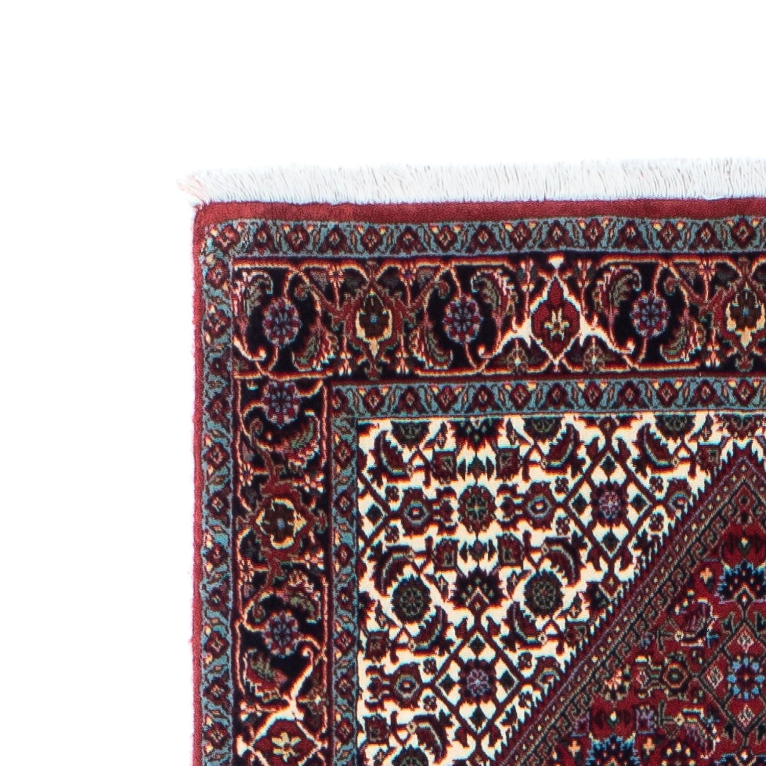 Alfombra de pasillo Alfombra persa - Bidjar - 290 x 83 cm - rojo
