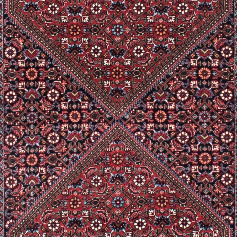 Alfombra de pasillo Alfombra persa - Bidjar - 310 x 80 cm - rojo