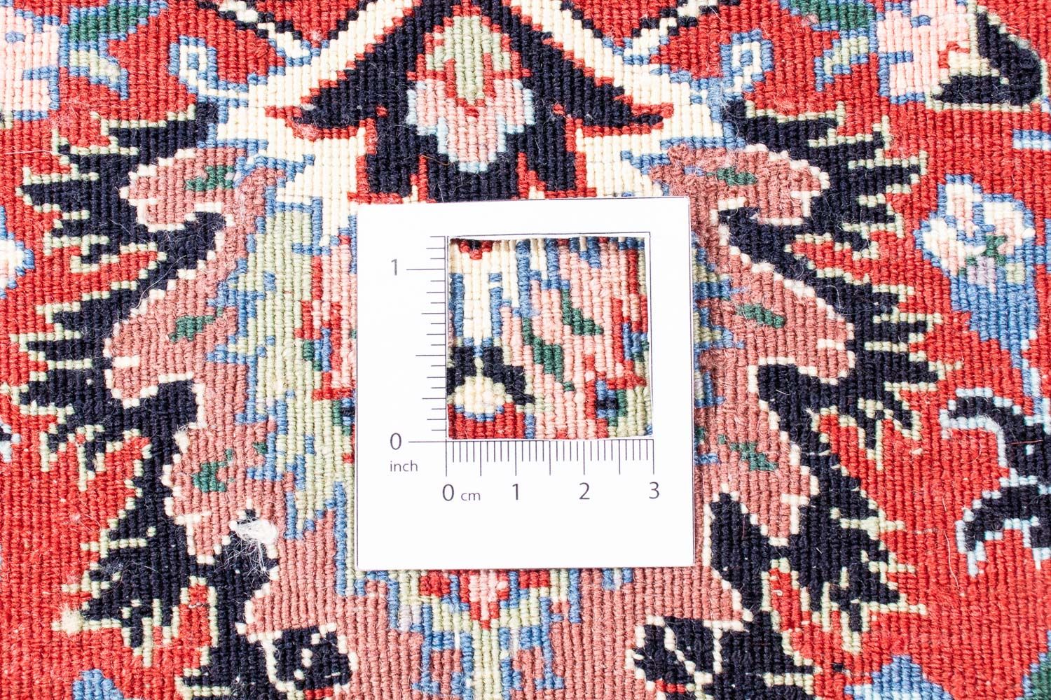 Alfombra persa - Bidjar - 352 x 256 cm - azul oscuro