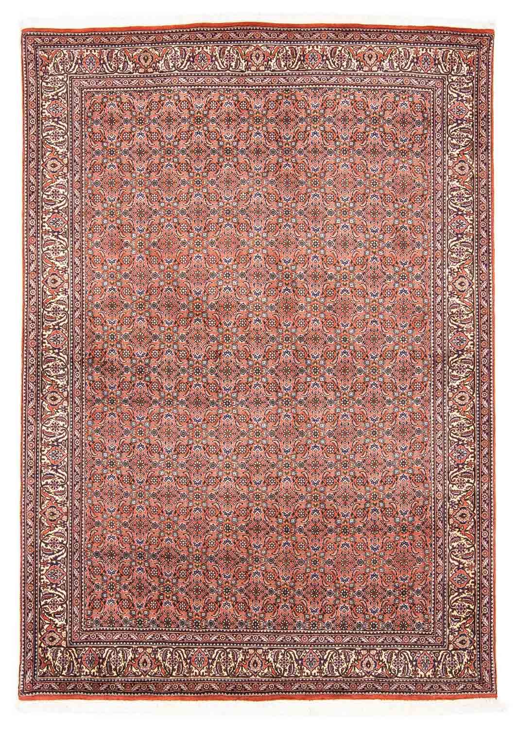 Alfombra persa - Bidjar - 239 x 168 cm - rojo claro
