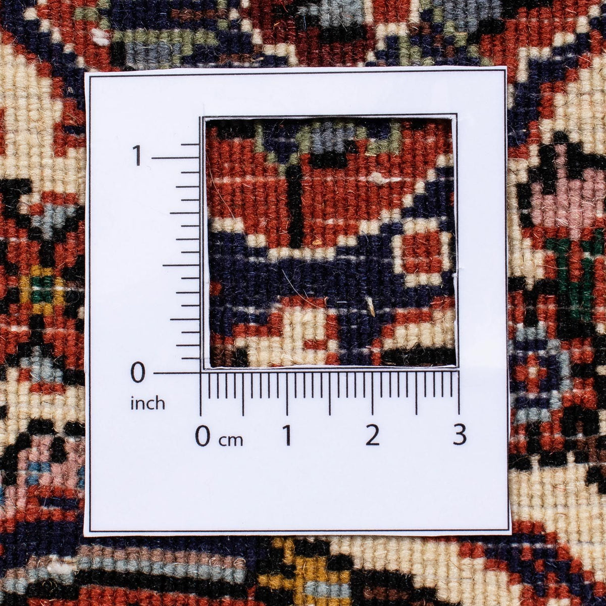 Alfombra persa - Bidjar - 239 x 168 cm - rojo claro