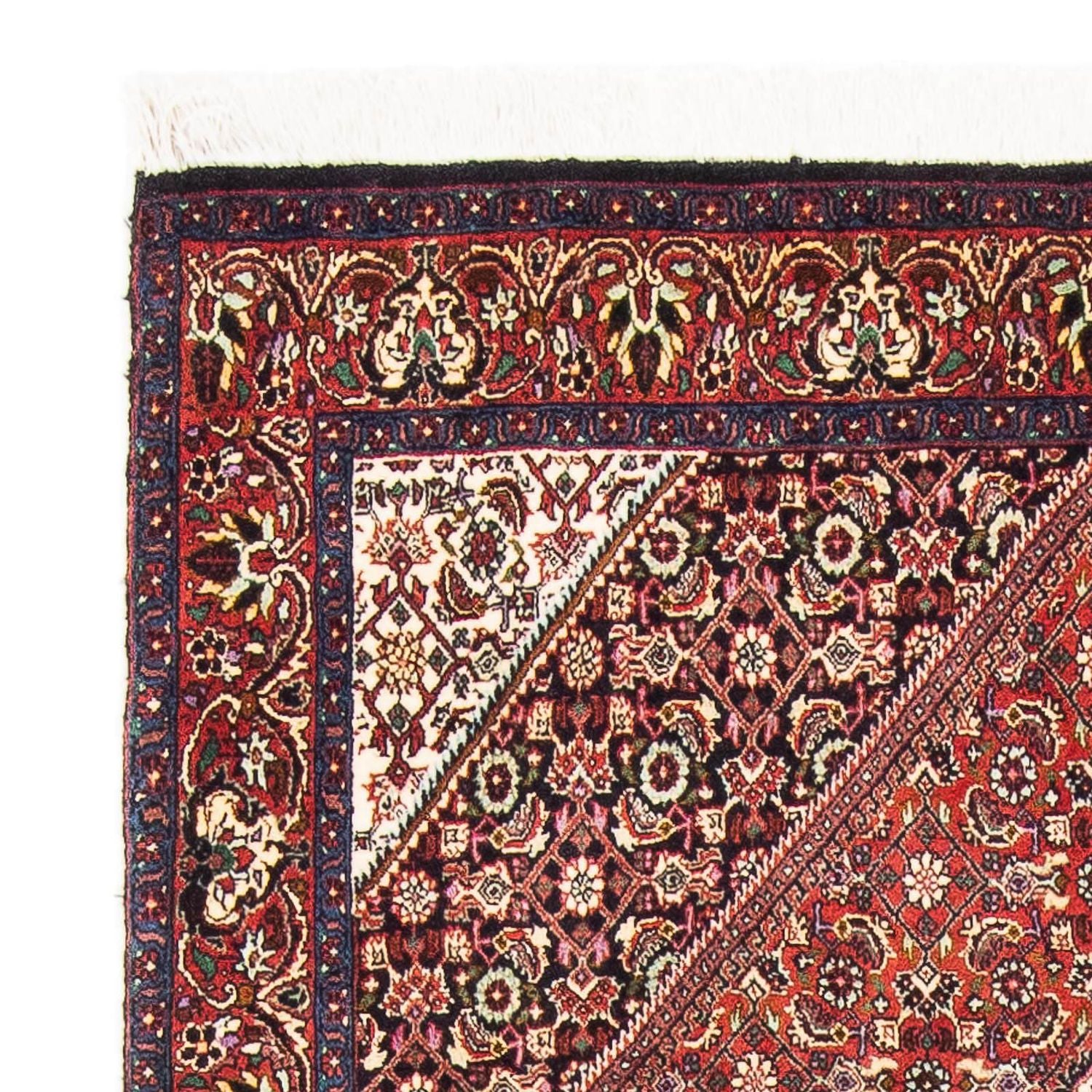 Alfombra persa - Bidjar - 180 x 112 cm - rojo claro