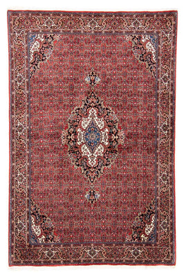 Alfombra persa - Bidjar - 233 x 166 cm - rojo