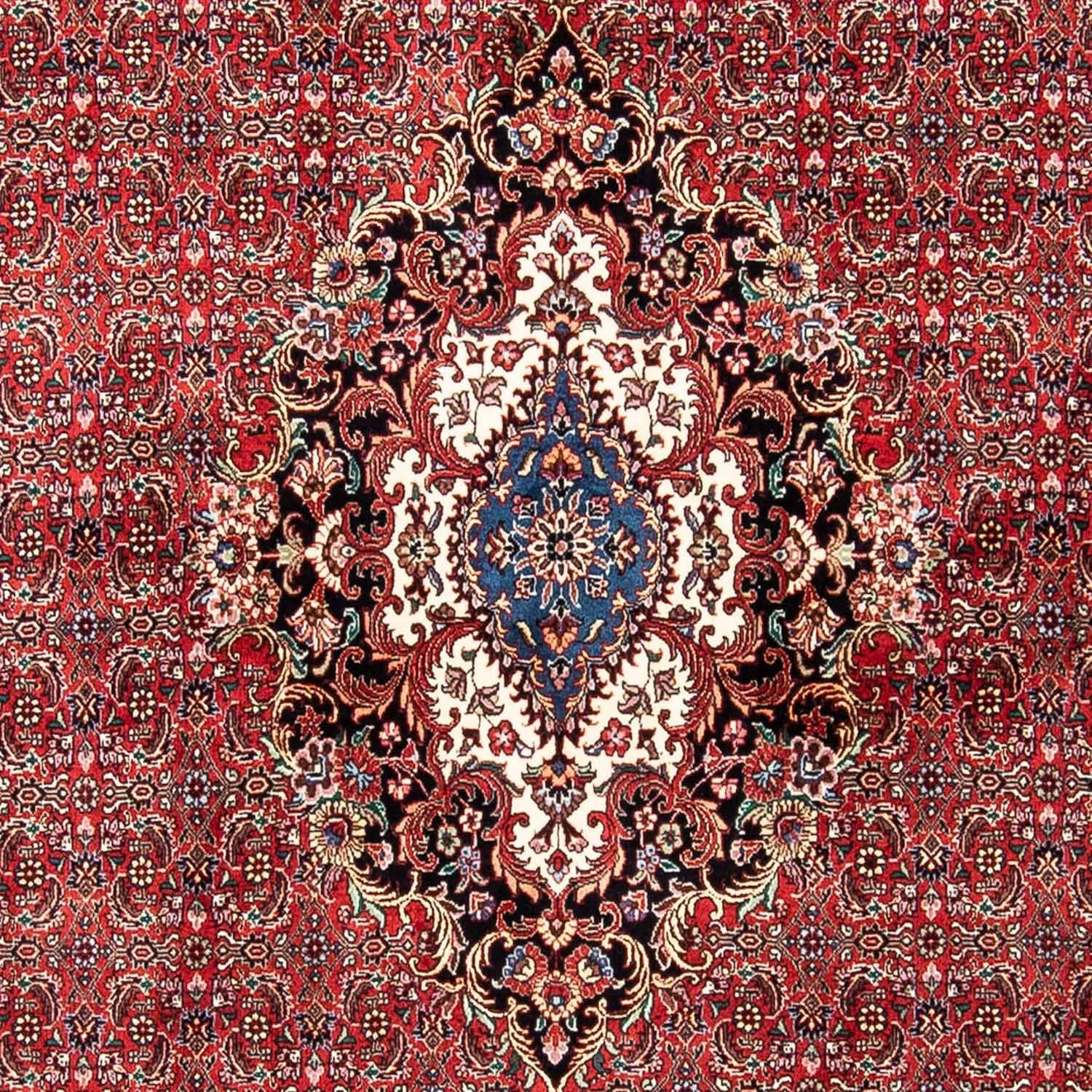 Alfombra persa - Bidjar - 233 x 166 cm - rojo