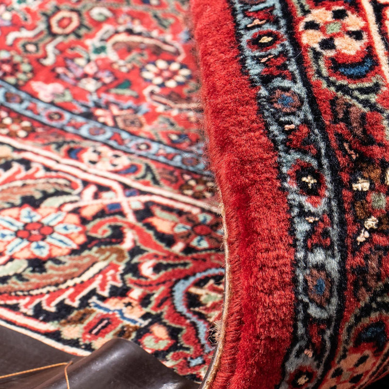 Alfombra persa - Bidjar - 233 x 166 cm - rojo