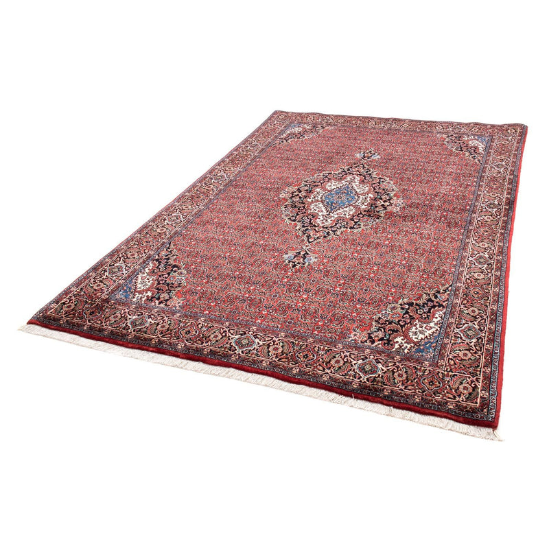 Alfombra persa - Bidjar - 233 x 166 cm - rojo