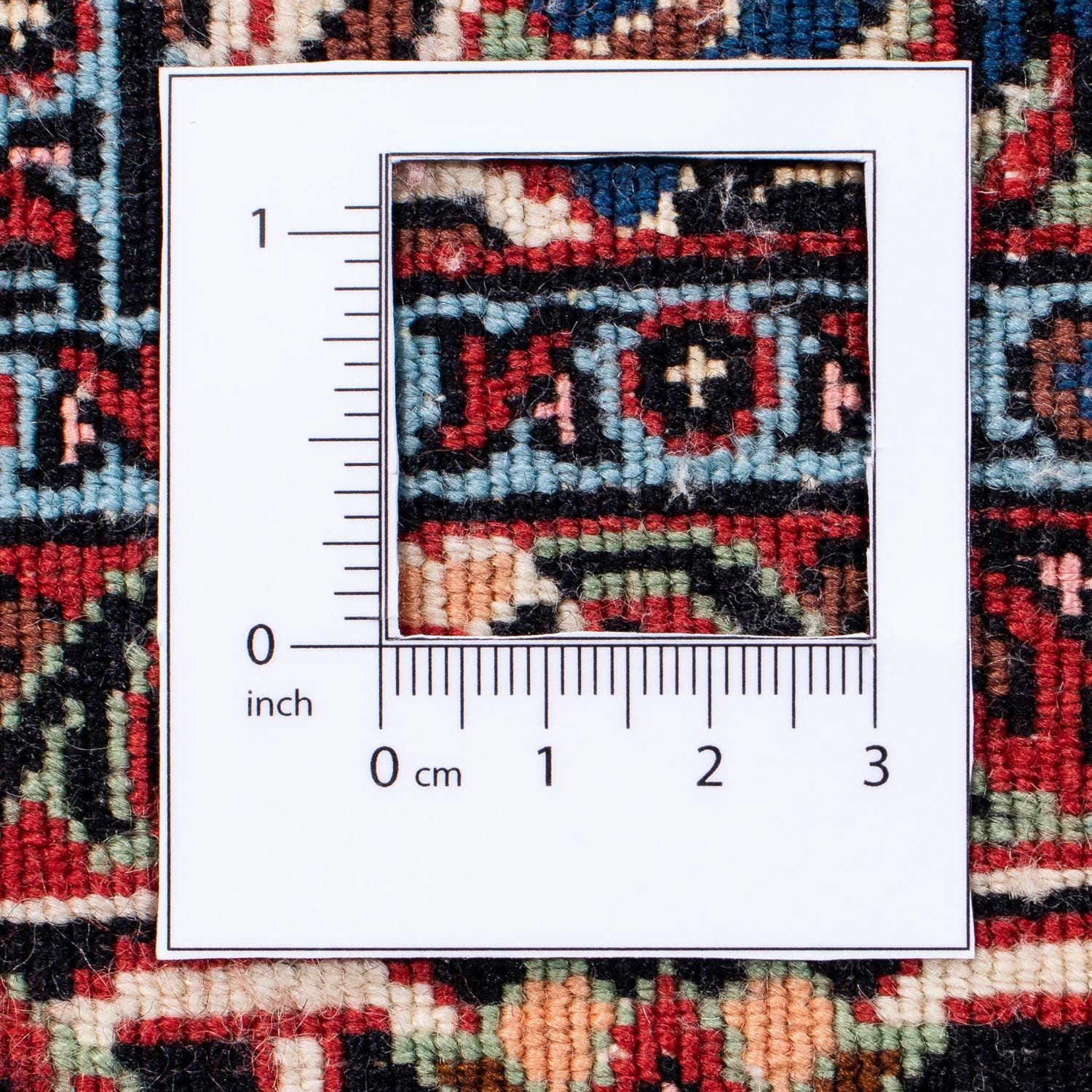 Alfombra persa - Bidjar - 233 x 166 cm - rojo