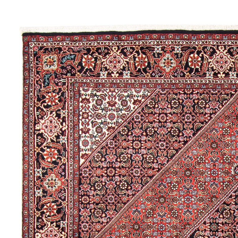 Alfombra persa - Bidjar - 234 x 168 cm - rojo claro