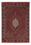 Alfombra persa - Bidjar - 238 x 165 cm - rojo oscuro