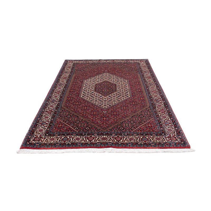 Alfombra persa - Bidjar - 209 x 140 cm - rojo claro