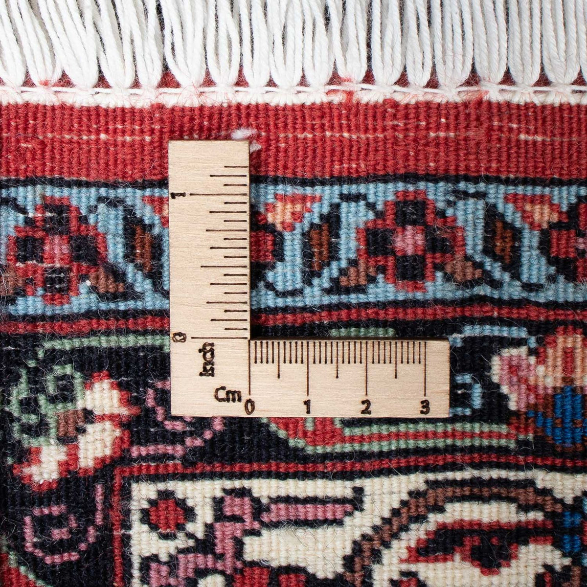 Alfombra persa - Bidjar - 209 x 140 cm - rojo claro