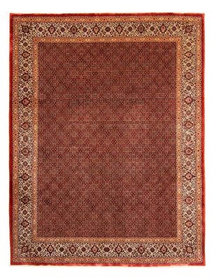 Alfombra persa - Bidjar - 384 x 300 cm - rojo oscuro