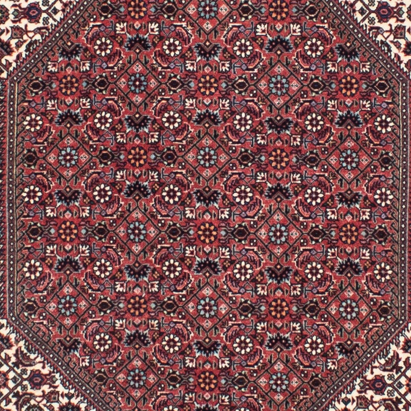 Alfombra de pasillo Alfombra persa - Bidjar - 317 x 88 cm - rojo claro